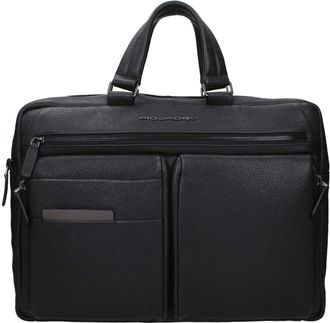 Piquadro Leather Business And Laptop Mens Bag