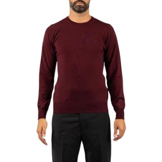 Brooksfield Maglione Girocollo - - Knitwear - Uomo - Rosso - 2XL