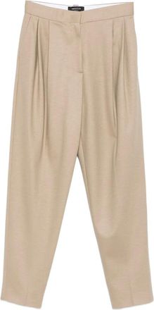 Fabiana Filippi Pantaloni con pieghe frontali - Toni neutri