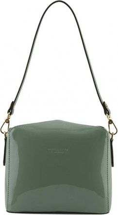 Pourchet Dames, Tassen, Groen, Maat: ONE Size Leer