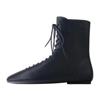 L37 Schoenen, Dames, Blauw, 40 EU, Lace-up Boots