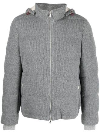 Brunello Cucinelli Kasjmier jack - Grijs