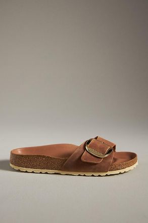 Birkenstock Madrid Big Buckle Nubuck Sandals