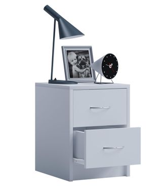 ebuy24 Caj&oacute;n De Mesita De Noche De Madera Boxal Mini 40x35x35 - Vcm