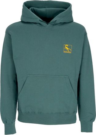 PROPAGANDA Bosgroene Heren Hoodie Lange Mouw - Heren - Hoodies - Groen - L - Katoen - Hoodies & sweatvesten