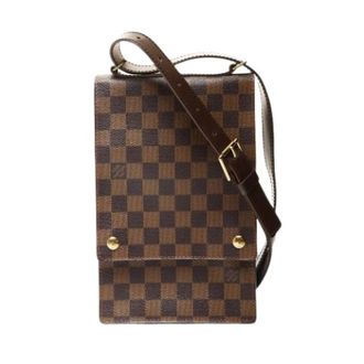Louis Vuitton Pre-owned Cross Body Bags, female, Brown, Size: ONE SIZE Pre-owned Vintage Damier Shoulder Bag