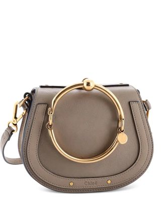 Chloé Nile Leather Small crossbody bag - Marrone