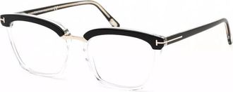 Tom Ford FT5550-B 005 Black/Crystal/Rose Gold 54mm