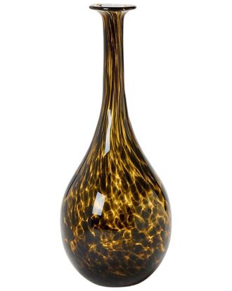 Two's Company Large Long Neck Tortoise Print Vase