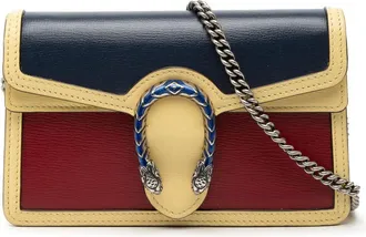 Gucci Pre-owned Gucci Mini Tricolor Leather Dionysus Crossbody Ladies WO3K3GSVGCNQMOR8