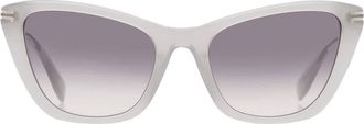 Marc Jacobs Grey Gradient Cat Eye Ladies Sunglasses MJ 1095/S 06CR/9O 53
