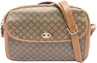 Celine Pre-owned Vintage Schoudertas - Dames - Vintage Schoudertas - Bruin - ONE Size - Leer - Vintage