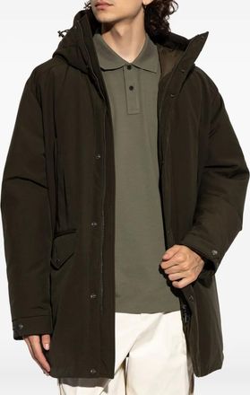 Moncler Impermeabile con cappuccio e tasca - Verde