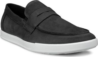 Ecco Travel Penny Loafer in Black at Nordstrom Rack, Size 12-12.5Us / 46Eu