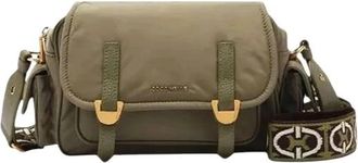Coccinelle Campus Crossbody Bag - Dames - Schoudertassen - Groen - ONE Size - Leer - Tassen