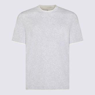 Brunello Cucinelli T-Shirts And Polos Blacks And Greys