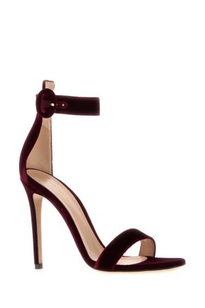 Gianvito Rossi Bordeaux Scarpe Con Tacco High Heel Shoes