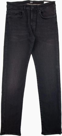 HUGO BOSS Mens Hugo Boss Delaware3-1-200 Slim Fit Jeans Dark Grey 015 - Black - Size: W40-L32