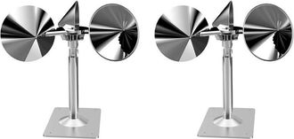 OEM 2 Dispositivos Disuasorios Para Aves Impulsados Por El Viento, Cometas Reflectantes Para Patio, Jard&iacute;n, Techo Y Huertos, Para Aves Como