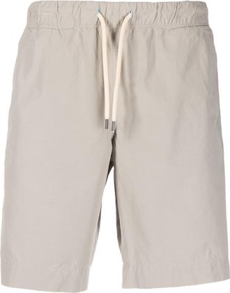 Paul Smith drawstring-waist organic cotton shorts - men - Organic Cotton - S - Grey