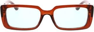BCBGeneration 54mm Rectangular Sunglasses in Crystal Picante at Nordstrom Rack