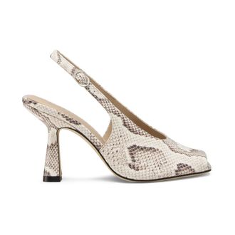 Stuart Weitzman Val Slingback 85 - female - Stuart Weitzman - Pumps - Beige - 7 1/2 UK - Shoes