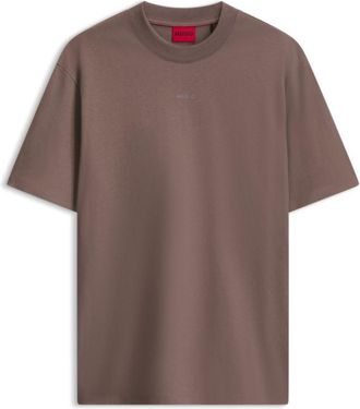 HUGO BOSS Relaxed-fit T-shirt with centered logo detail