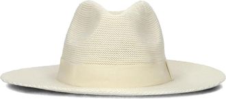 Notre-V Accessoires, Dames, Wit, ONE Size, Linnen, Stijlvolle Maldiven Hoed voor Vrouwen