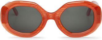 Mr.Boho Vasasta BAL3-11 Womens Sunglasses Red Size 51