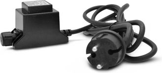 Vision-EL Vision-el - Cable De Alimentaci&oacute;n Para Kit De Focos De Terraza Ac230/240v 18w 1,67a Impermeable Ip65 80x48mm