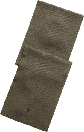 Polo Ralph Lauren Sciarpa in lana a coste - Verde