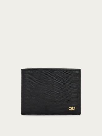 Ferragamo Men Gancini wallet Black
