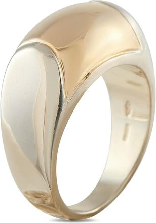 Bulgari 18K yellow gold Tronchetto ring - women - 18kt Yellow Gold - One Size