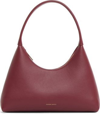Mansur Gavriel Mini Candy Leather Hobo Bag in Oxblood at Nordstrom