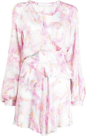 Iro Franci Jurk - Dames - Korte kleedjes - Veelkleurig - XS - Kleedjes