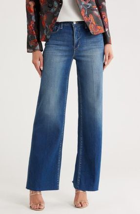 L'agence Scottie High Waist Wide Leg Jeans in Hasting at Nordstrom, Size 24