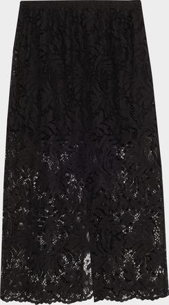 A.L.C. Lydia Lace Midi Skirt