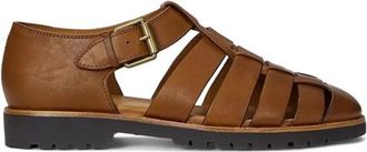 Polo Ralph Lauren Finn Lug Sandal - Heren - Schoenen - Bruin - Maat: 45 EU Leer
