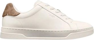 Coach Schoenen, Dames, Wit, 39 EU, Leer, High Line Sneaker