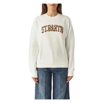 MC2 Saint Barth Dames, Sweatshirts & Hoodies, Wit, Maat: XS Fleece