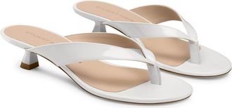 Stuart Weitzman Rio Sleek Sandal 35 in Blanco at Nordstrom, Size 6.5