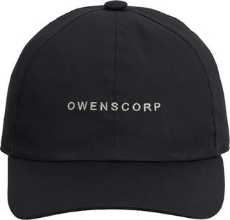 Rick Owens Baseballpet met Klep - unisex - Petten - Zwart - L - Katoen - Accessoires