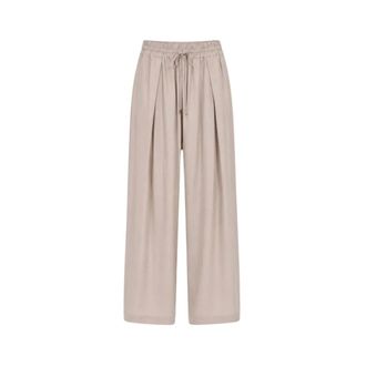 High Wide Trousers, female, Beige, Size: M Sojourn Trousers