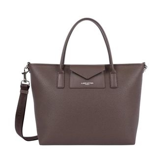 Lancaster Maya Double KBA Tote - Dames - Tassen - Bruin - Maat: ONE Size Leer