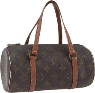 Louis Vuitton Pre-owned Handbags, female, Brown, Size: ONE SIZE Pre-owned Canvas Handbag