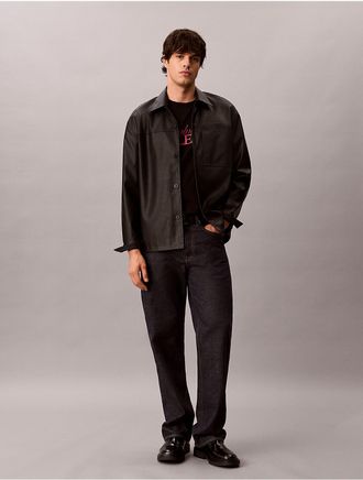 Calvin Klein Jeans Calvin Klein Mens Calvin Klein Graphic Logo Tee - Black - 2XL