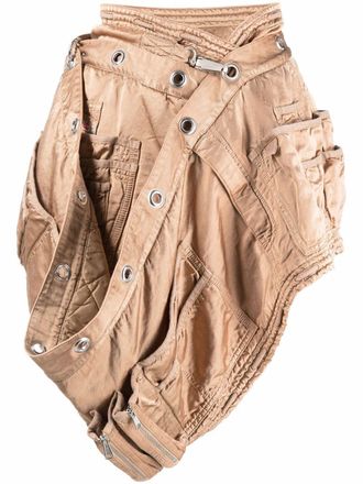 Diesel Minigonna asimmetrica - Toni neutri