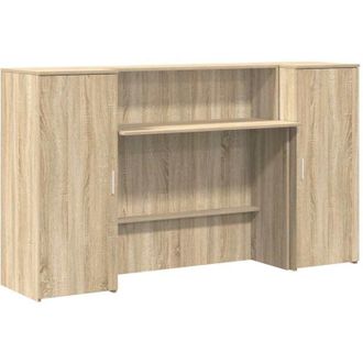 vidaXL Mostrador De Recepci&oacute;n Roble Sonoma 180x50x103,5 Cm Vidaxl