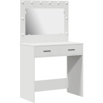 vidaXL Vidaxl - Dressing Table White 78.5 x 41 x 135 cm Engineered wood