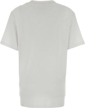 Kenzo Womens White Cotton T-Shirt Exterior